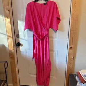 Milk & Honey Vibrant Pink Jumpsuit
